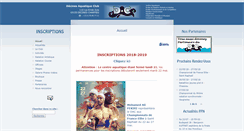 Desktop Screenshot of decinesaquatiqueclub.com